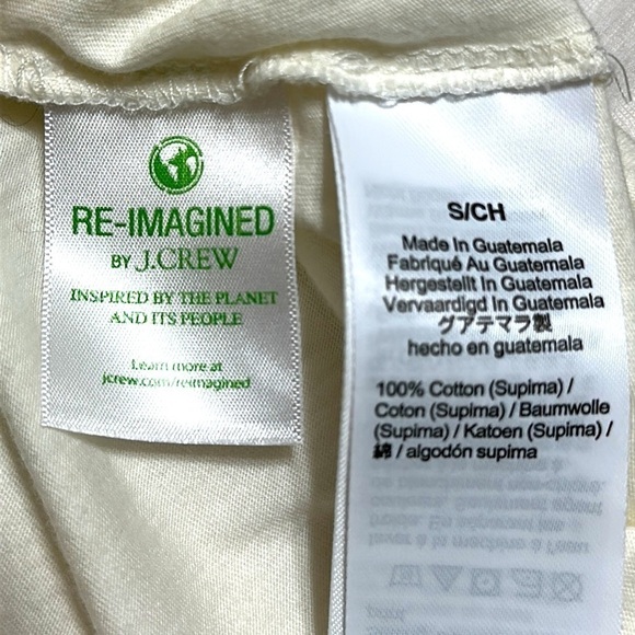 J.Crew Womens Graphic Tee White Size Small - Picture 6 of 9